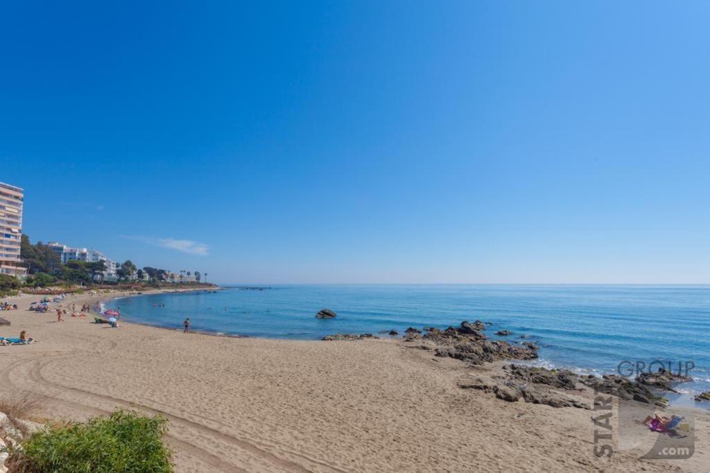 Aguamarina A3 Vistas Al Mar Primera Linea De Playa Leilighet Mijas Costa Eksteriør bilde