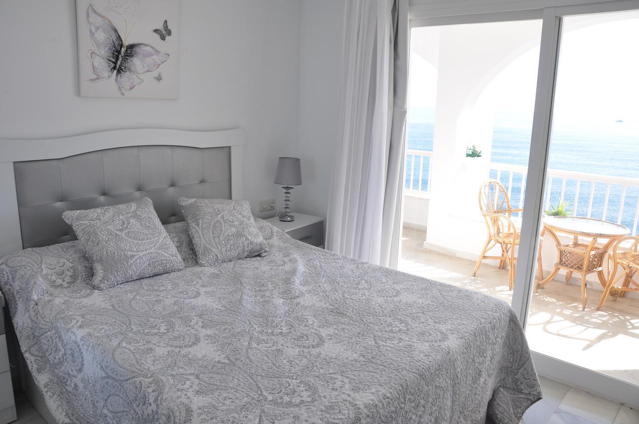 Aguamarina A3 Vistas Al Mar Primera Linea De Playa Leilighet Mijas Costa Eksteriør bilde
